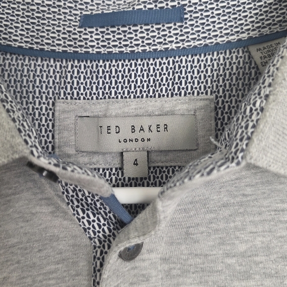Ted Baker London Polo With Pocket Shirt Size 4 - Picture 6 of 7